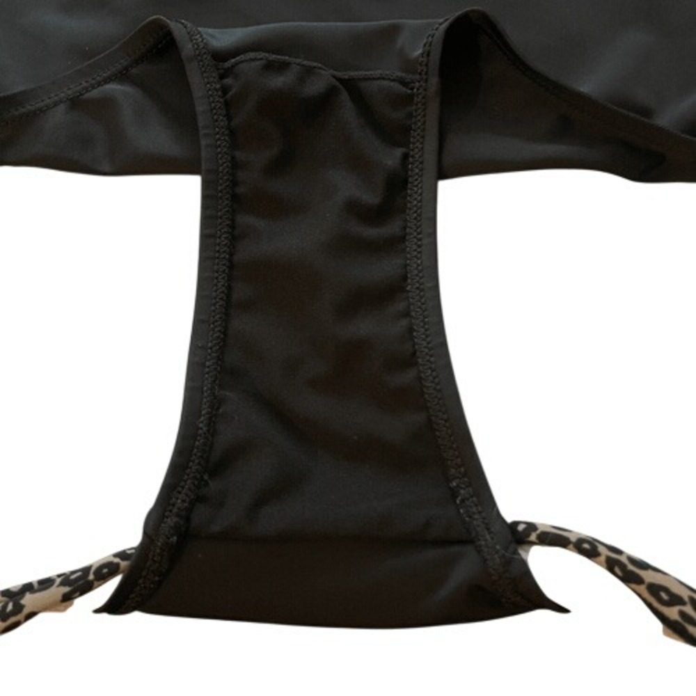 Shore Shapes Leopard Print Swim Dress Adjustable Straps Built-In Cups Size‎ 10 - Picture 10 of 13
